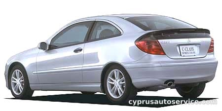 MERCEDES BENZ C CLASS SPORTS COUPE C200 KOMPRESSOR