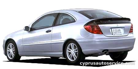 MERCEDES BENZ C CLASS SPORTS COUPE C200 KOMPRESSOR