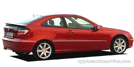 MERCEDES BENZ C CLASS SPORTS COUPE C180 KOMPRESSOR SPORT COUPE