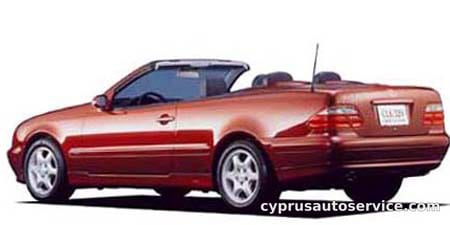 MERCEDES BENZ CLK 320 CABRIOLET AVANTGARDE
