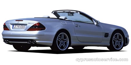 MERCEDES BENZ SL 55 AMG PERFORMANCE PACKAGE