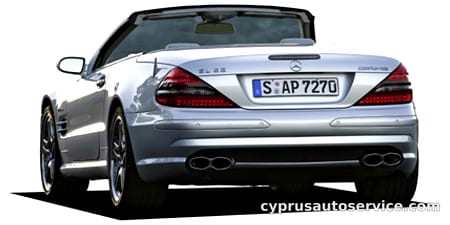 MERCEDES BENZ SL 55 AMG PERFORMANCE PACKAGE