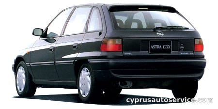 OPEL ASTRA CDX