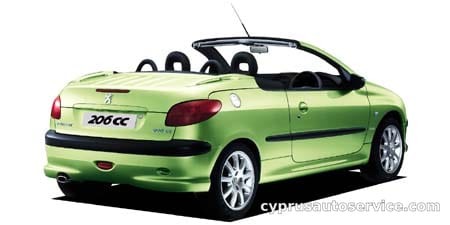 PEUGEOT 206 CC S16