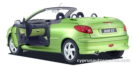 PEUGEOT 206 CC COLOR LINE