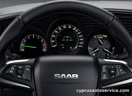 SAAB 95 SERIES 9-5 SEDAN VECTOR XWD