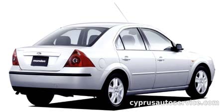 EUROPE FORD MONDEO SEDAN GLX