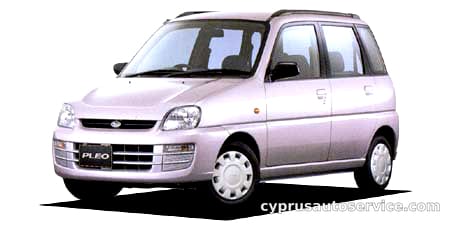 SUBARU PLEO F