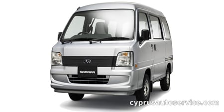 SUBARU SAMBAR VAN TRANSPORTER
