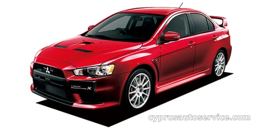 MITSUBISHI LANCER GSR EVOLUTION X