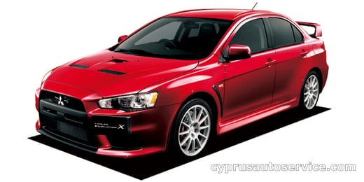 MITSUBISHI LANCER GSR EVOLUTION X