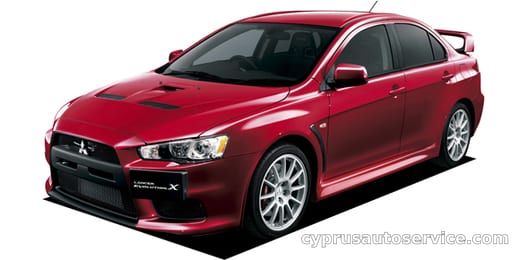 MITSUBISHI LANCER GSR EVOLUTION X