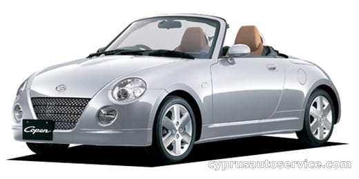 DAIHATSU COPEN TAN LEATHER EDITION