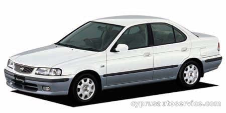 NISSAN SUNNY SUPER SALOON SPLEND