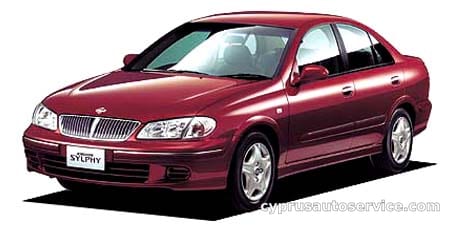 NISSAN BLUEBIRD SYLPHY 15I G PACKAGE