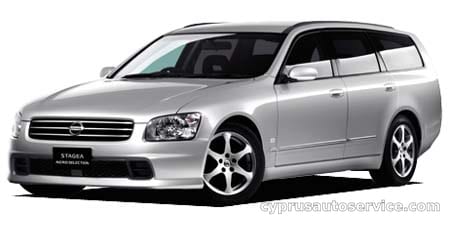 NISSAN STAGEA 250T RS FOUR V AERO SELECTION
