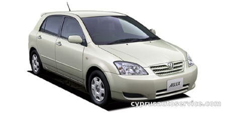 TOYOTA ALLEX XS180