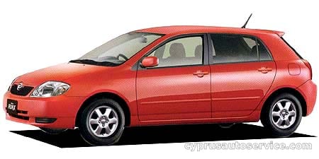 TOYOTA COROLLA RUNX X G EDITION