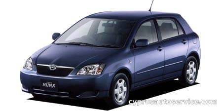 TOYOTA COROLLA RUNX S