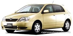 TOYOTA COROLLA RUNX
