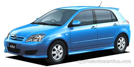 TOYOTA COROLLA RUNX X G EDITION
