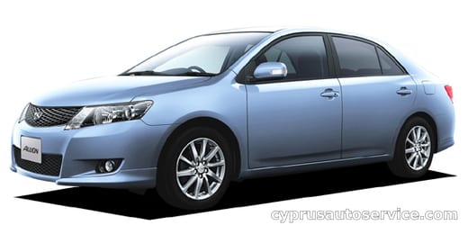 TOYOTA ALLION A18 STANDARD PACKAGE