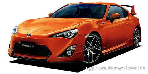 TOYOTA 86 GT AERO PACKAGE FT