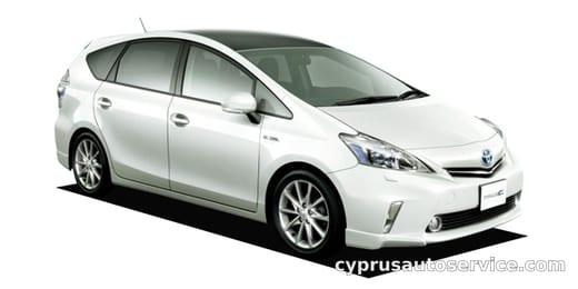 TOYOTA PRIUS ALPHA G TOURING SELECTION
