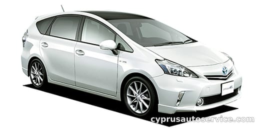 TOYOTA PRIUS ALPHA G TOURING SELECTION