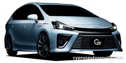 TOYOTA PRIUS ALPHA S TOURING SELECTION GS