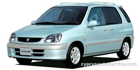 TOYOTA RAUM BASEGRADE