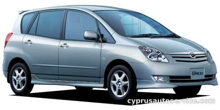 TOYOTA COROLLA SPACIO X G EDITION