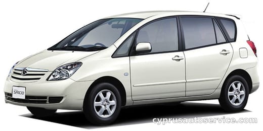 TOYOTA COROLLA SPACIO X G EDITION