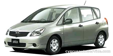 TOYOTA COROLLA SPACIO V