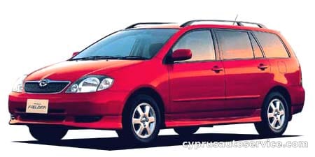 TOYOTA COROLLA FIELDER X G EDITION