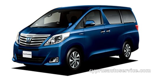 TOYOTA ALPHARD HYBRID X