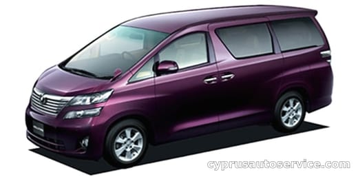 TOYOTA VELLFIRE 2.4X