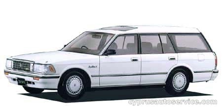 TOYOTA CROWN STATIONWAGON SUPER DELUXE GRADE PACKAGE