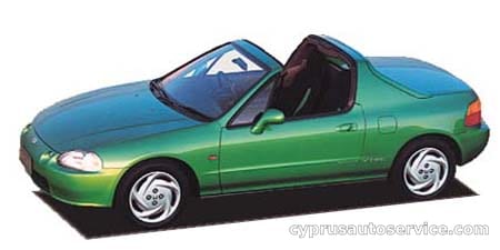 HONDA CRX DELSOL SiR
