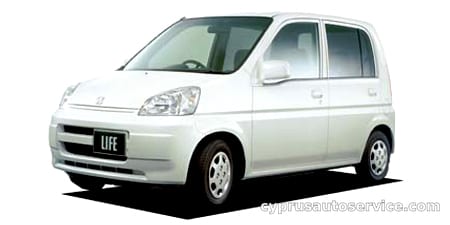 HONDA LIFE WHITE PEARL LIMITED