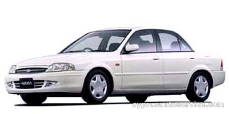 FORD JAPAN LASER LIDEA SEDAN LX
