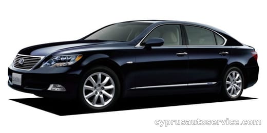LEXUS LS 600HL REAR SEPARATE SEAT PACKAGE