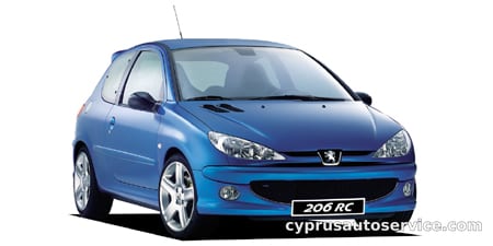 PEUGEOT 206 RC