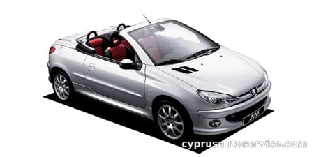 PEUGEOT 206 CC COLOR LINE