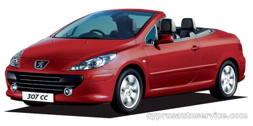 PEUGEOT 307 CC 2.0