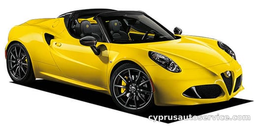 ALFA ROMEO 4C SPIDER BASE GRADE