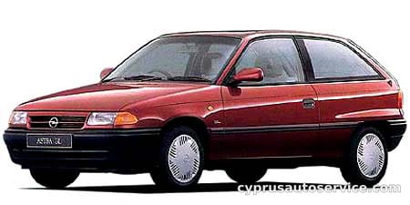 OPEL ASTRA GL
