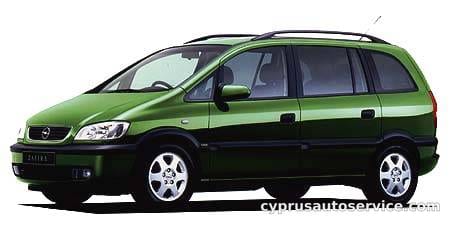 OPEL ZAFIRA CDX