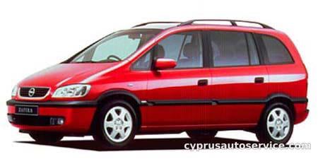 OPEL ZAFIRA CDX