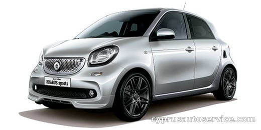 MCC SMART SMART FOR FOUR BRABUS SPORTS